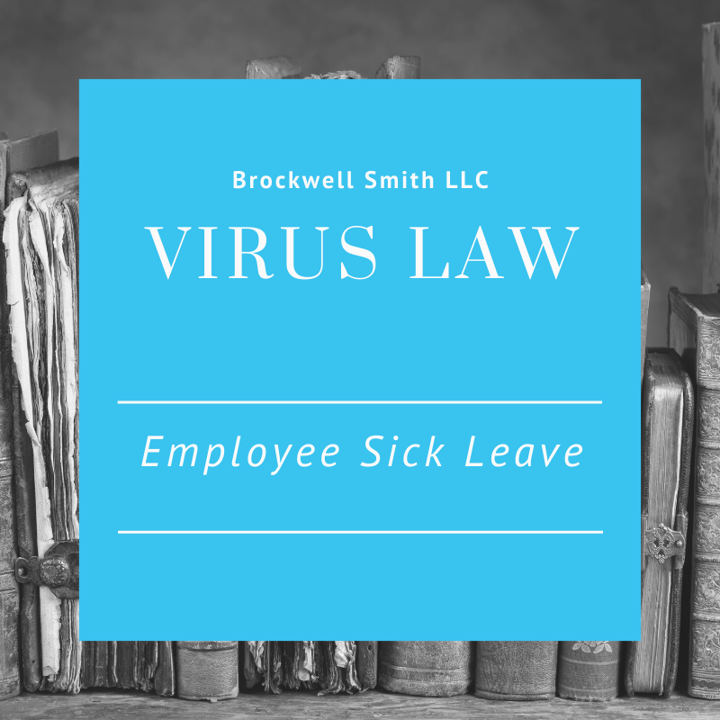 Virus Law – Employee Sick Leave